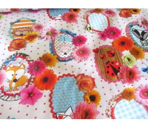 Canvas Cherry Picking Fabric Fever